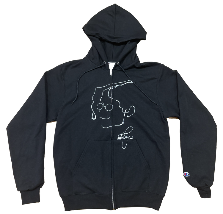 Doodle Zip-Up Hoodie